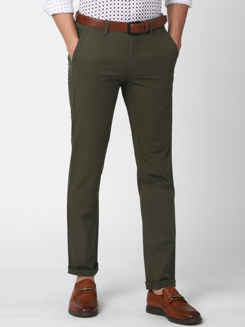 

Van Heusen Sport Men Olive Green Slim Fit Trouser