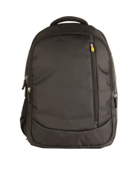 

QIPS Unisex Black Backpack