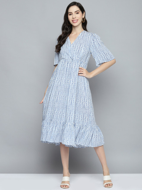 

Femella Blue Midi Dress