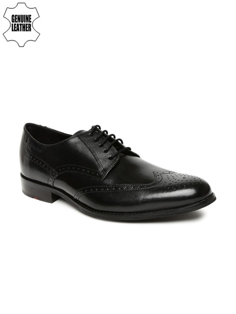 

Ruosh Work Men Black Leather Brogues