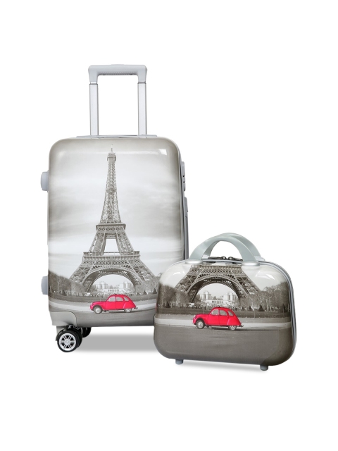 

Polo Class Set of 2 Grey Trolley Bag & Vanity