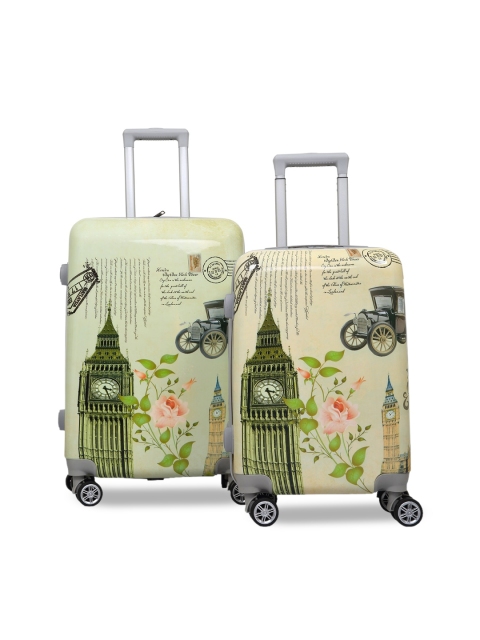 

Polo Class Green Set of 2 Printed Hard-Sided Trolley Bag