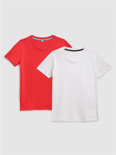 

KIDSCRAFT Boys Multicoloured 2 Running T-shirt, Multi