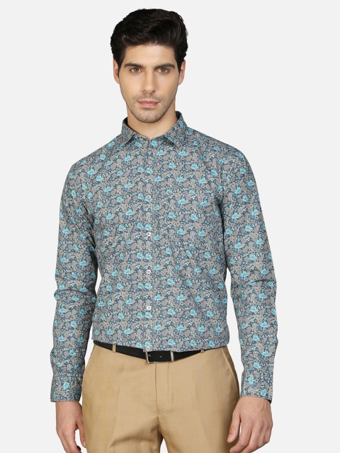 

Callino London Men Blue Slim Fit Floral Printed Casual Shirt