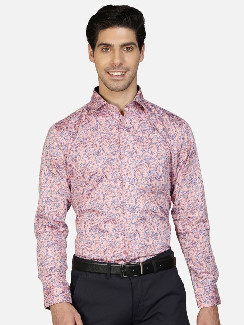

Callino London Men Pink Floral Printed Formal Shirt