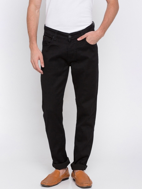 

SPYKAR Men Black Slim Fit Low-Rise Jeans