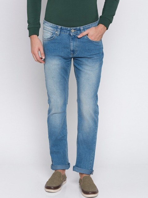

SPYKAR Men Blue Rovers Slim Fit Heavy Fade Jeans