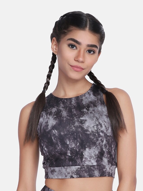 

Aesthetic Bodies Grey Abstract Bra Lightly Padded