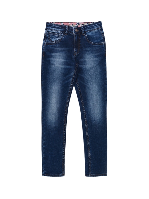 

Jean Cafe Girls Blue Jean Slim Fit Light Fade Jeans