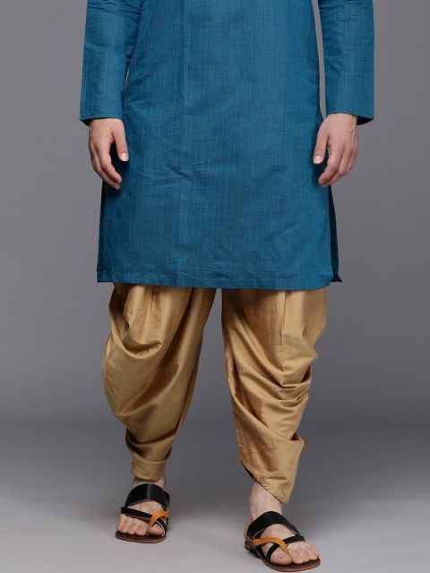 

Manyavar Men Brown Solid Dhoti Pants