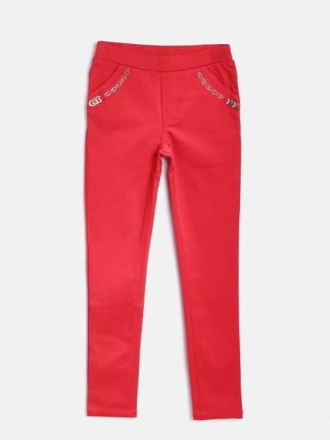 

Tiny Girl Red Treggings
