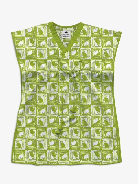 

STORY TAILOR Green A-Line Dress