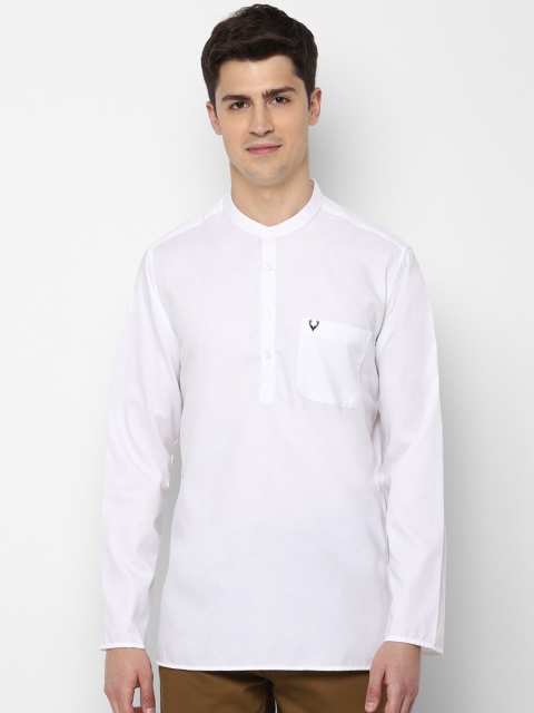 

Allen Solly Men White Slim Fit Casual Shirt