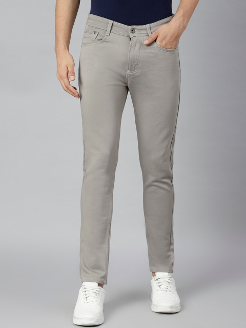 

Code 61 Men Beige Skinny Fit Low-Rise Stretchable Jeans
