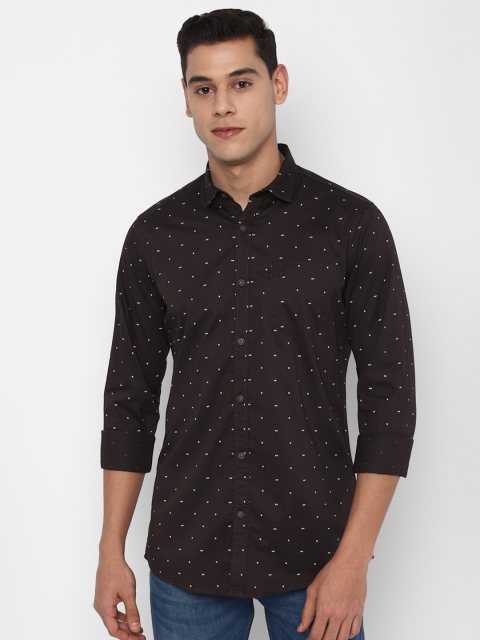 

Allen Solly Sport Men Black Printed Casual Shirt