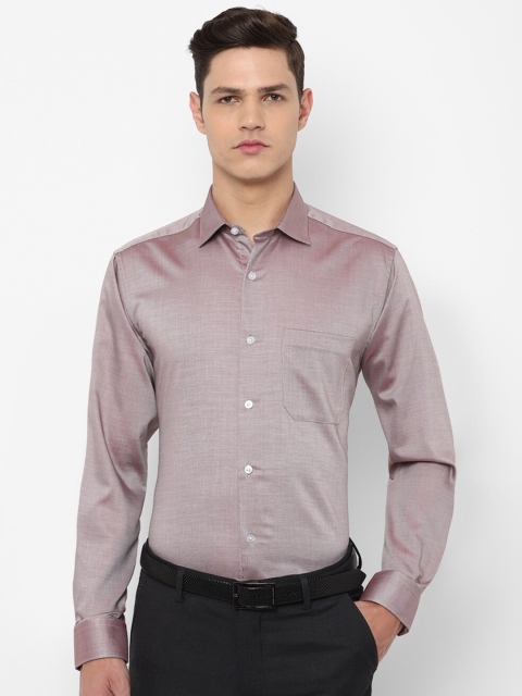 

Louis Philippe Men Purple Solid Slim Fit Formal Shirt