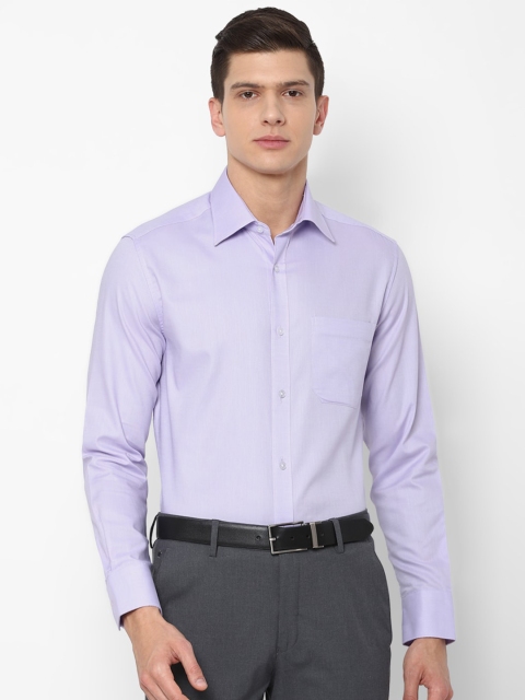 

Louis Philippe Men Purple Formal Shirt