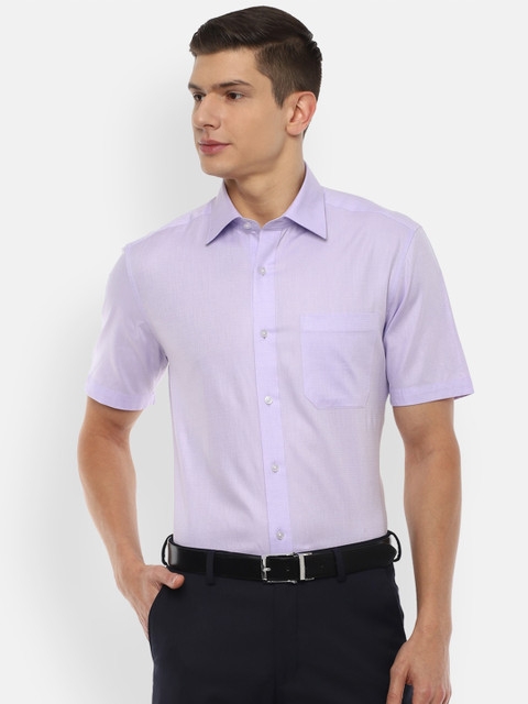 

Louis Philippe Men Purple Formal Shirt