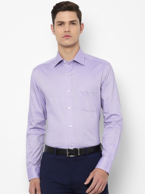 

Louis Philippe Men Purple Formal Shirt