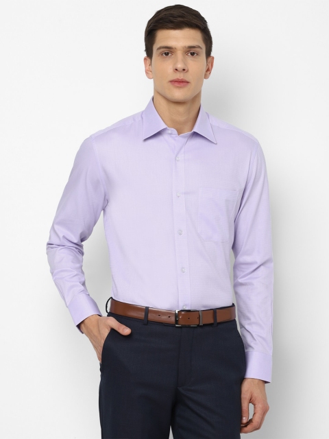 

Louis Philippe Men Purple Formal Shirt