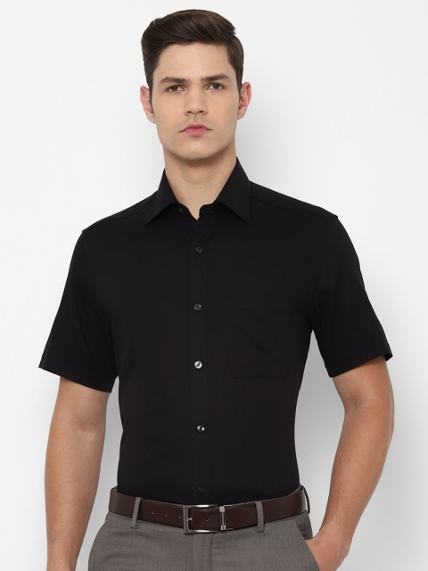 

Louis Philippe Men Black Formal Shirt