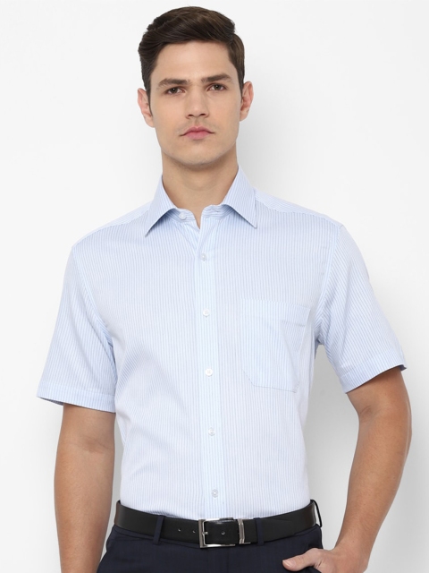 

Louis Philippe Men Blue Formal Shirt