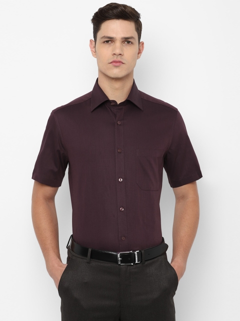 

Louis Philippe Men Purple Formal Shirt