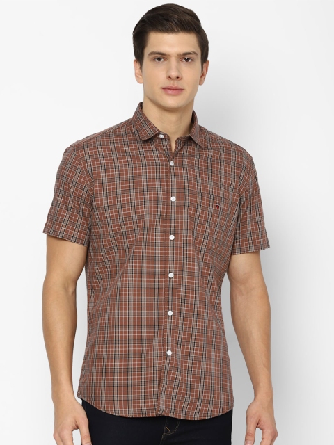 

Louis Philippe Sport Men Brown Slim Fit Checked Casual Shirt