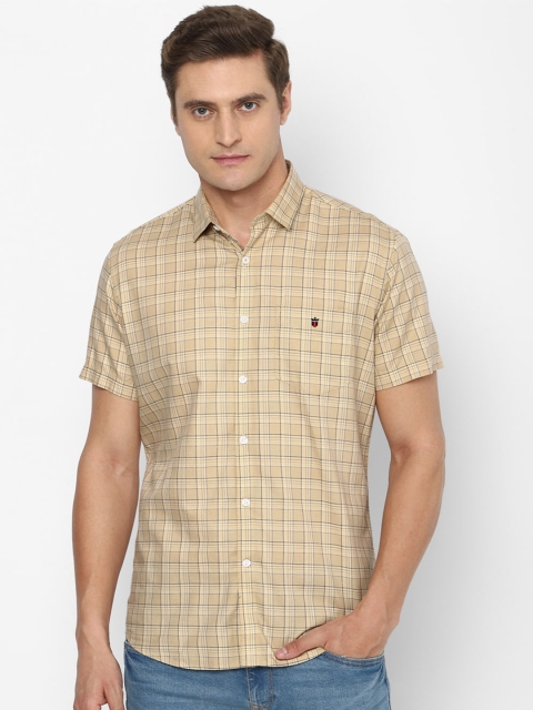 

Louis Philippe Sport Men Khaki Slim Fit Checked Casual Shirt