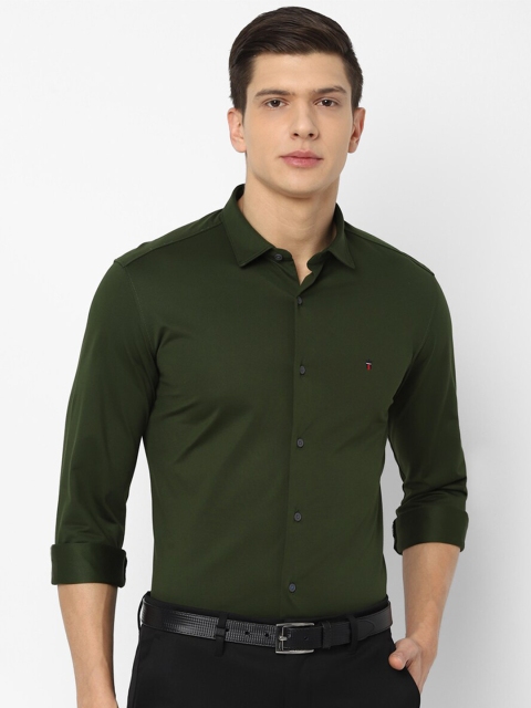 

Louis Philippe Sport Men Olive Green Slim Fit Casual Shirt