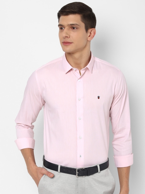 

Louis Philippe Sport Men Pink Solid Slim Fit Formal Shirt