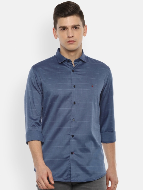 

Louis Philippe Sport Men Navy Blue Slim Fit Casual Shirt