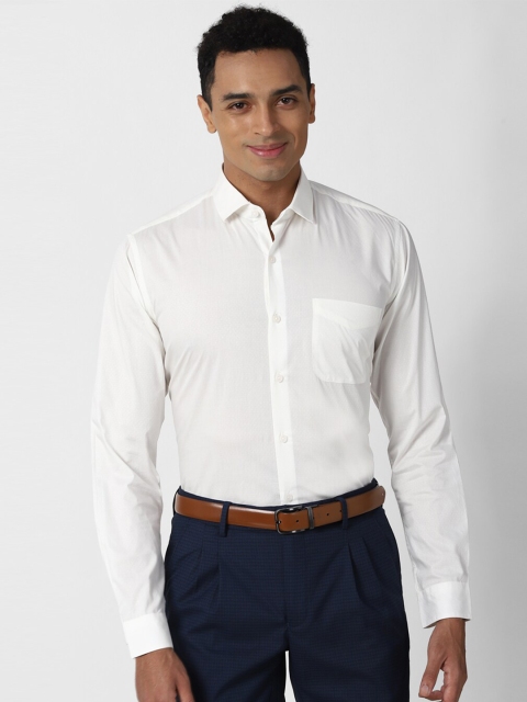 

Peter England Elite Men White Formal Shirt