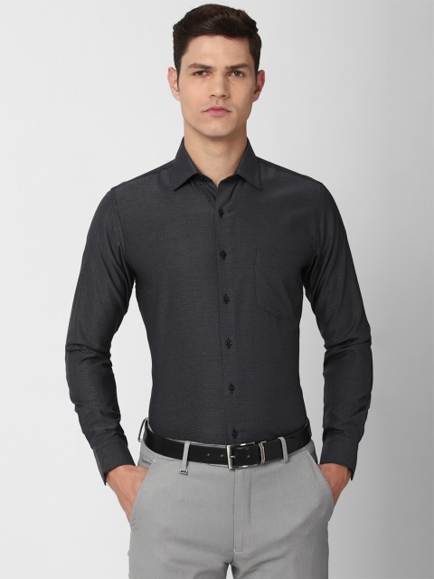 

Van Heusen Men Grey Slim Fit Formal Shirt