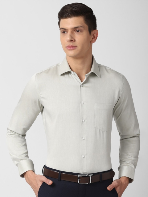 

Van Heusen Men Green Slim Fit Formal Shirt