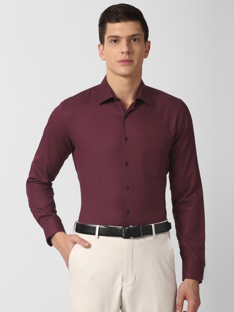 

Van Heusen Men Purple Slim Fit Formal Shirt