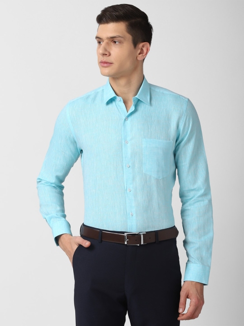 

Van Heusen Men Green Slim Fit Formal Shirt