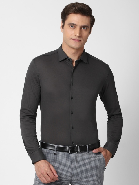 

Van Heusen Men Grey Slim Fit Formal Shirt