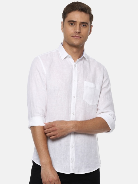 

Van Heusen Sport Men White Slim Fit Casual Shirt