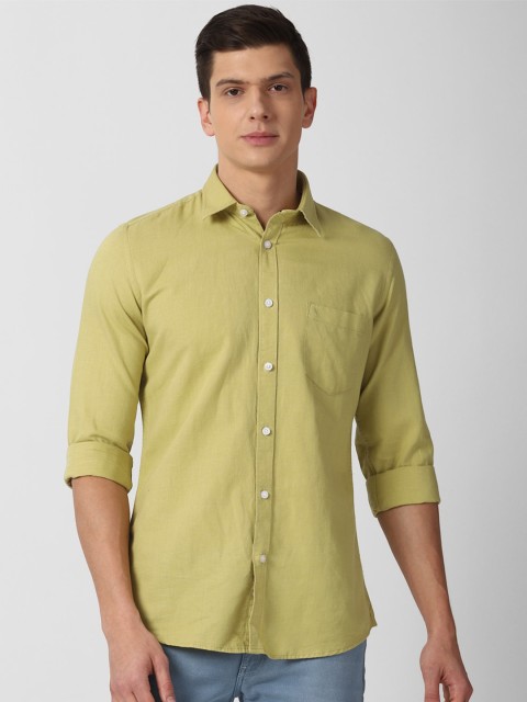 

Van Heusen Sport Men Yellow Slim Fit Casual Shirt