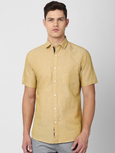 

Van Heusen Sport Men Yellow Slim Fit Casual Shirt