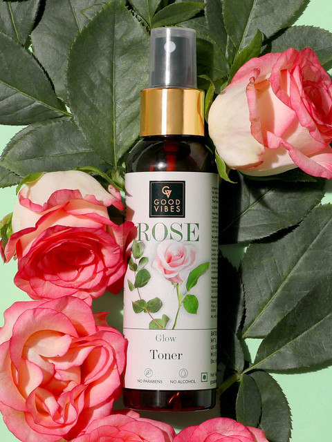 

Good Vibes Rose Glow Toner with Honey - 200ml, White