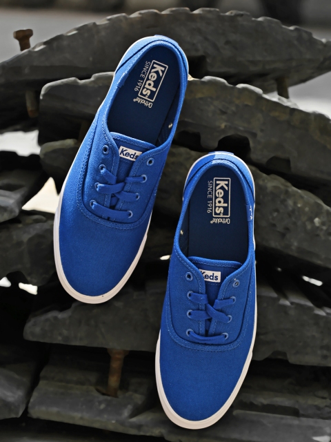 

Keds Women Blue Triumph Seasonal Solid Sneakers