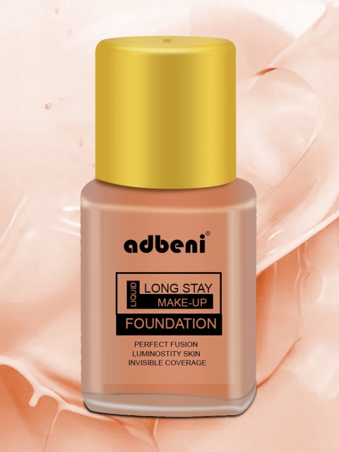 

Adbeni Liquid Make- Up Foundation Flawless Semi-Matte, Rose Gold, Shade-102, 30ml, Cream