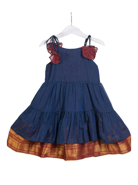 

myRiti Blue Ethnic Dress