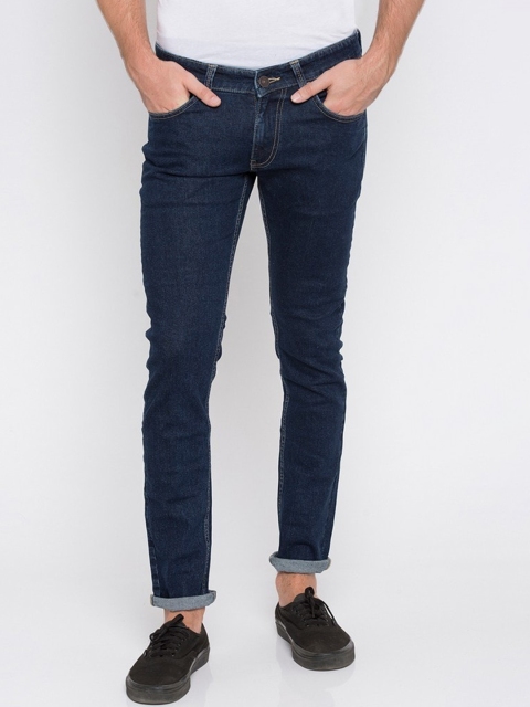 

SPYKAR Men Blue Slim Fit Low-Rise Low Distress Jeans