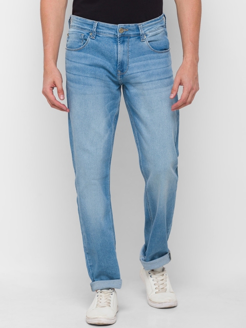 

SPYKAR Men Blue Relaxed Fit Light Fade Jeans