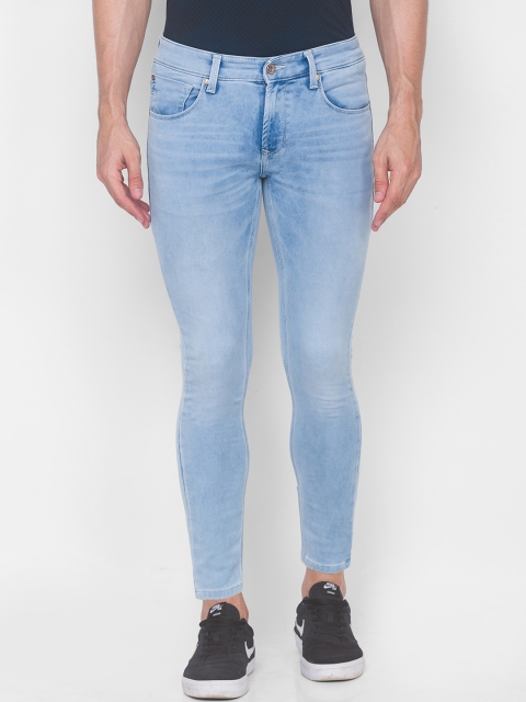 

SPYKAR Men Blue Kano Slim Fit Heavy Fade Jeans