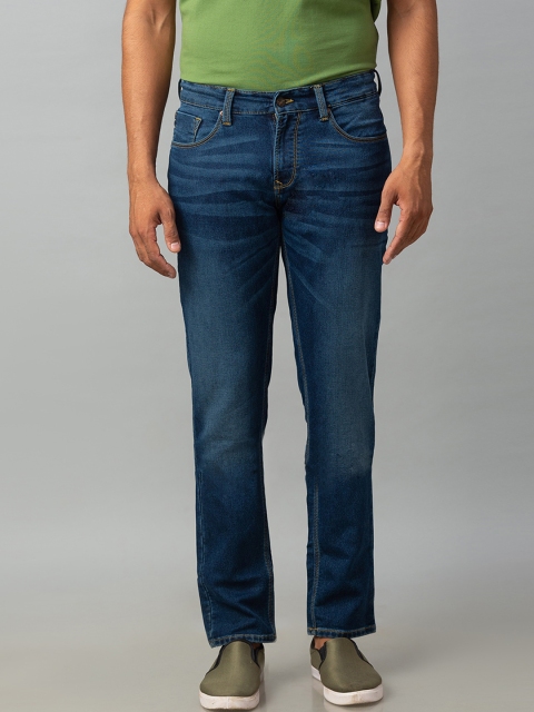 

SPYKAR Men Blue Regular Fit Low-Rise Light Fade Jeans
