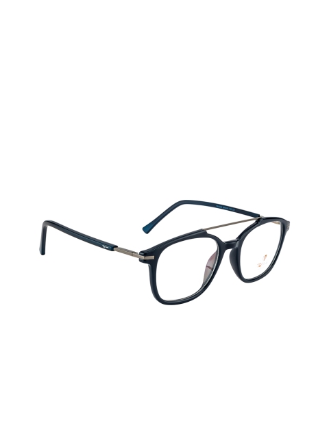 

Ted Smith Unisex Blue Full Rim Aviator Frames TS-383_C5